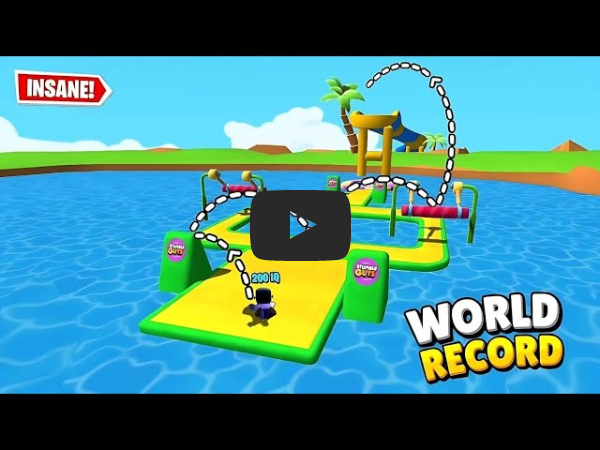 🔥World Record In Super Slide Map🔥| Spike Save In Block Dash Map Stumble Guys | Stumble Guys